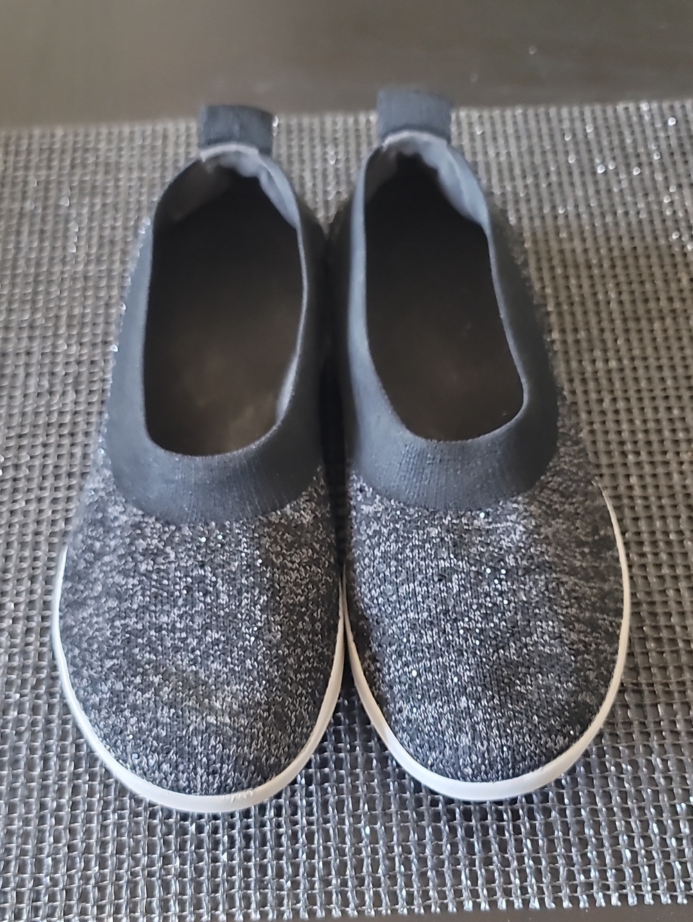 Fitflop Slip-On Glitter Knit Sneaker 7
